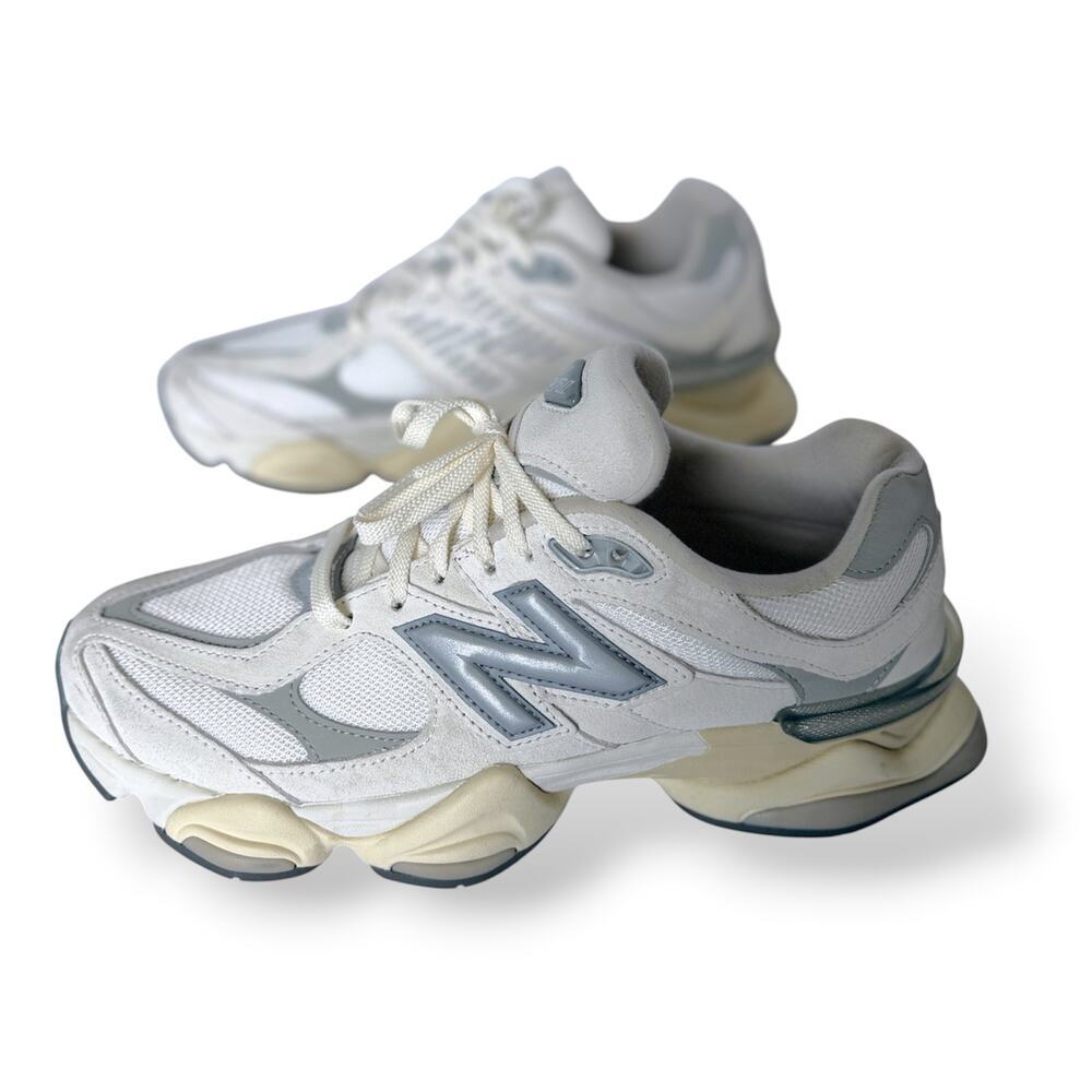 New Balance 9060 Sea Salt Concrete White Grey Chunky Sneakers Men 9.5 U9060ECA